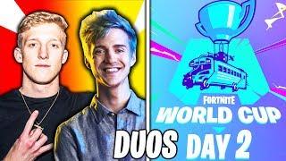 ???? Fortnite World Cup Finals DUOS LIVE - WEEK 2 DAY 2 - Ft. Tfue, Ninja & Nick eh 30