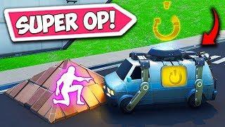 *NEW* SUPER OP RESPAWN VAN TRICK! - Fortnite Funny Fails and WTF Moments! #555
