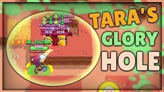 TARA'S GLORY HOLE :: (GLITCH?) 9 DYNAMIKES STUCK IN A WALL! :: Brawl Stars Glitch