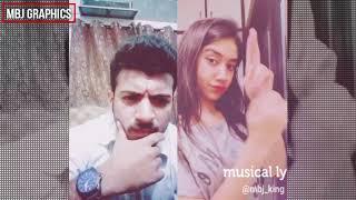 Best Funny Love Shot | MBJ KING x Shiza Soomro | Oru Adar Love | Dubsmash | Musically Pakistan