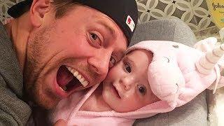 Funny Daddy Love Baby Moments - Video Cute Baby And Daddy