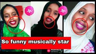 Zara abbass funny musically  video||acting of musically stars