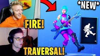 Streamers React to *NEW* Guitar Walk Emote! | Fortnite Highlights & Funny Moments