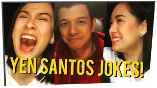 Yen Santos Corny Jokes HAHAHAHA! (HALIK Behind The Scene)