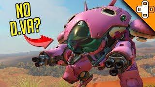 INVISIBLE D.VA GLITCH? Overwatch Funny & Epic Moments 758