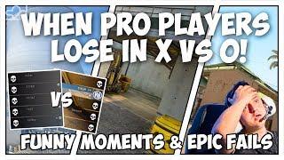 WHEN PRO PLAYERS LOSE IN A Xvs0 SITUATION! (EPIC FAILS, FUNNY MOMENTS) - CS:GO