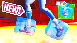 *NEW* TRICK = ICE + LAVA!! - Fortnite Funny WTF Fails and Daily Best Moments Ep. 977
