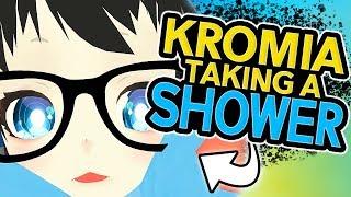 KROMIA TAKING A SHOWER | VRCHAT Funny Moments