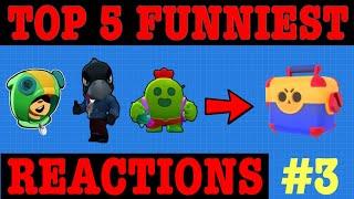 Top 5 Funniest Reactions For Getting Legendary Brawlers In Brawl Stars #3