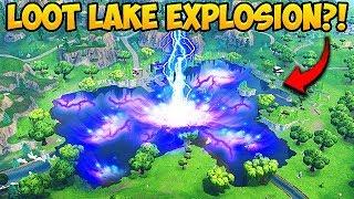 *EXPLOSION* SPOTTED AT LOOT LAKE! - Fortnite Funny Fails and WTF Moments! #316