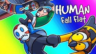 Human Fall Flat Funny Moments - Custom Maps Are HERE!!