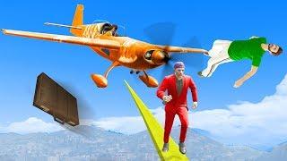 DELIVER THE CASE OR LOSE! - GTA 5 Funny Moments