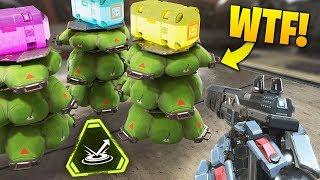 NEW JUMP PAD TRICK!! | Best Apex Legends Funny Moments and Gameplay - Ep.45