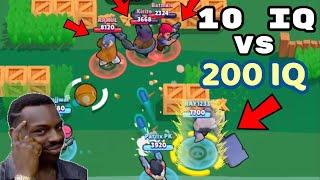 10 IQ or 200 IQ in Brawl Stars Part 6 Gameplay 2019 |Funny Moments ,Fails ,Glitches Montage | 300 IQ