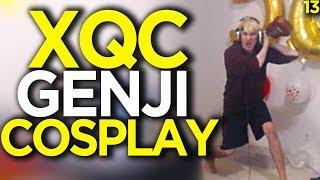 xQc Genji Cosplay Gone Wrong - Overwatch Funny Moments 13