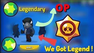 Brawl stars | We Unlocked Legendary brawler Crow !! Crow funny movements | Brawl stars | Hindi