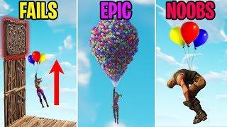 NEW BALLOON FAILS! FAILS vs EPIC vs NOOBS - Fortnite Funny Moments