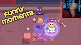 Random BULL in seige! Brawl Stars funny moments and fails #1