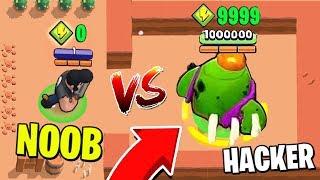NOOB vs HACKER in Brawl Stars Glitches & Funny Moments & Fails | #3