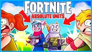 HOW to be an ABSOLUTE UNIT in Fortnite: Battle Royale! (Fortnite Funny Moments & Fails)