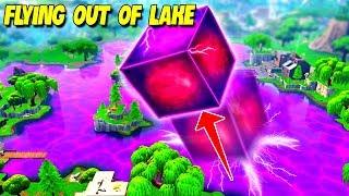 *LEAKED* CUBE CAME OUT OF LOOT LAKE..! | Fortnite Twitch Funny Moments #187