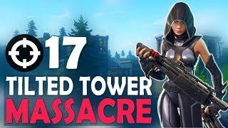 TILTED TOWER MASSACRE | FUNNY MOMENTS & HIGH KILLS | GET OUT OF HERE BOY - (Fortnite Battle Royale)