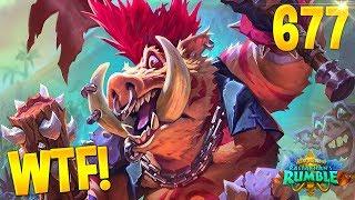 HEARTHSTONE Best Daily FUNNY and WTF Moments 677!