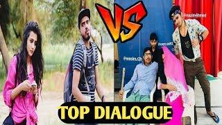 Amit Bhadana vs Round 2 hell : Top DIALOGUE  new video #tiktok vs #vigo video