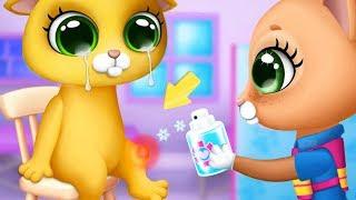 Fun Pet Care Kids Game - Kitty Meow Meow City Heroes - Play Kitten Rescue Care Games For Children