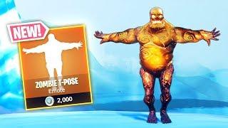*NEW* ZOMBIE T-POSE!! - Fortnite Funny WTF Fails and Daily Best Moments Ep.896