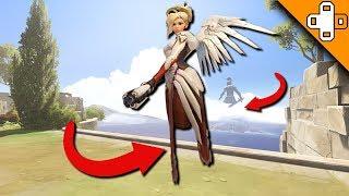 WTF? No Legs Glitch? Overwatch Funny & Epic Moments 569