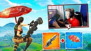 TFUE TEACHES US NEW GLIDER TRICK! SHOOT AND FLY! | Fortnite Funny Moments 216