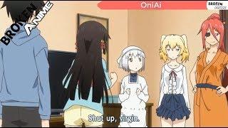 compilation of funny thirsty moments like wanting F... of cute girls in anime