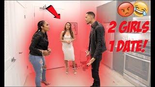 INVITING 2 GIRLS ON A DATE AT THE SAME TIME PRANK!