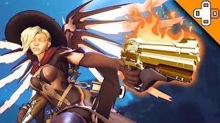 ITS MERCY! RUN! Overwatch Funny & Epic Moments 806