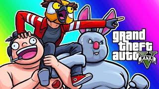 GTA5 Online Funny Moments - The Sweaty Sumo Carry!