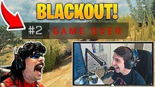 Streamers First Look at Call of Duty Blackout Battle Royale! (Epic and Funny Moments!)