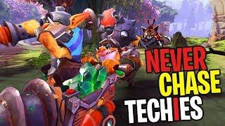 Never Trust Techies - DotA 2 Funny Moments