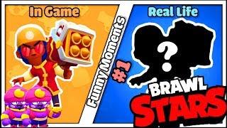 BROCK  in Real Life | BRAWL STARS FUNNY MOMENTS