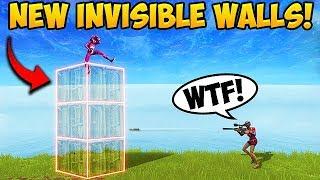 NEW INVISIBLE WALL *TRICK!* - Fortnite Funny Fails and WTF Moments! #269