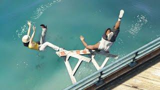 GTA 5 Water ragdolls/fails compilation vol.4 [Euphoria physics | Funny Moments]