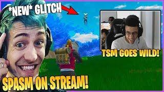 NINJA EXPERIENCES SPASM ON STREAM AFTER LOSING IN FORTNITE | TSM FUNNY MOMENTS | CDN FORTNITE GLITCH