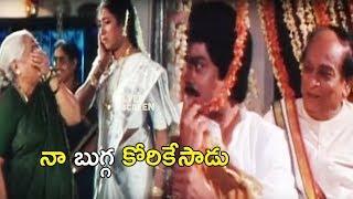 Jagapathi Babu And Aamani Funny Love Scene | Best Funny Love Scenes | Silver Screen Movies