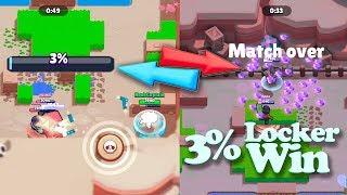 TOP 4 Clutch Win Of Noob Players | Brawl Stars Funny Moments
