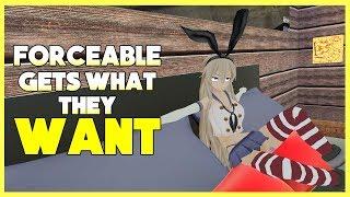 VRCHAT ♡ WHATEVER FORCEABLE WANTS...THEY GET ! ♡ FUNNY MOMENTS & BEST HIGHLIGHTS (Virtual Reality)