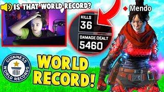 APEX WORLD RECORD SOLO KILLS 36! (Apex Legends Epic & Funny Moments #8)