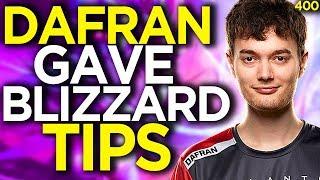 Blizzard Asked Dafran About Game Ballance and Ranked - Overwatch Funny Moments 400