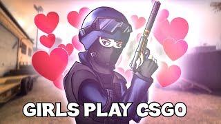 PLAYING CSGO WITH GIRLS (CSGO Funny Moments)