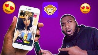 ASKING RANDOM GIRLS TO LOVE ME (THIS IS FUNNY) | MONKEY APP????????
