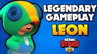 Leon OP!!! Brawl Stars (Funny Gameplay)